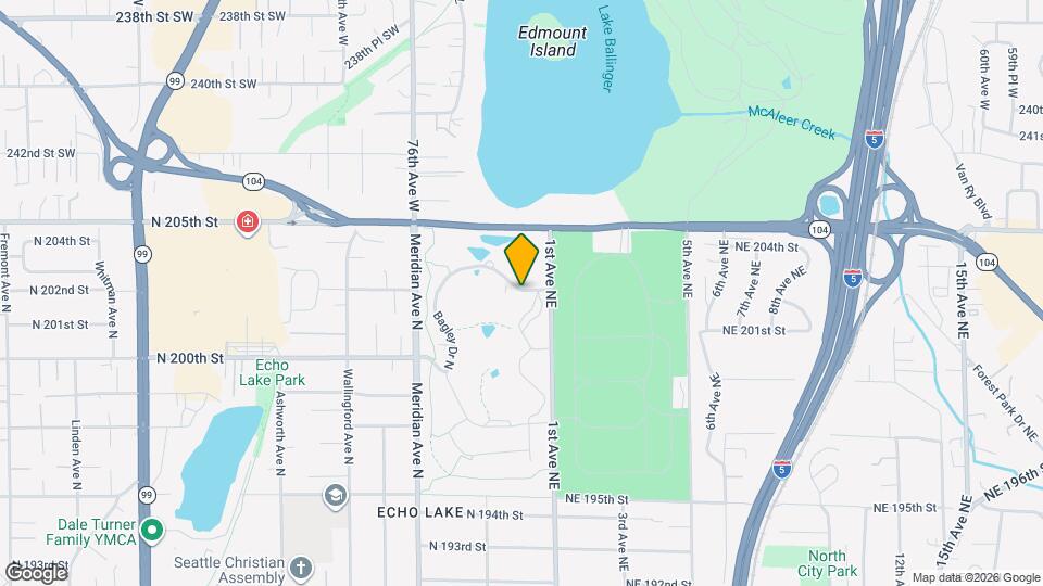 Ballinger Commons Apartments Map and Location Details