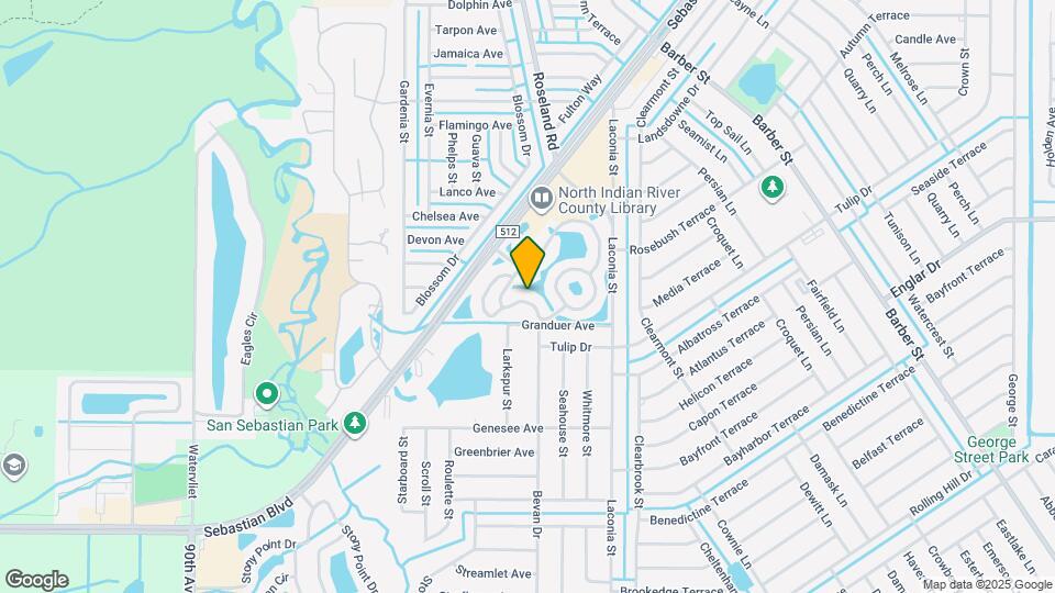 1288 Sebastian Lakes Dr Mapa y Detalles de la Ubicación