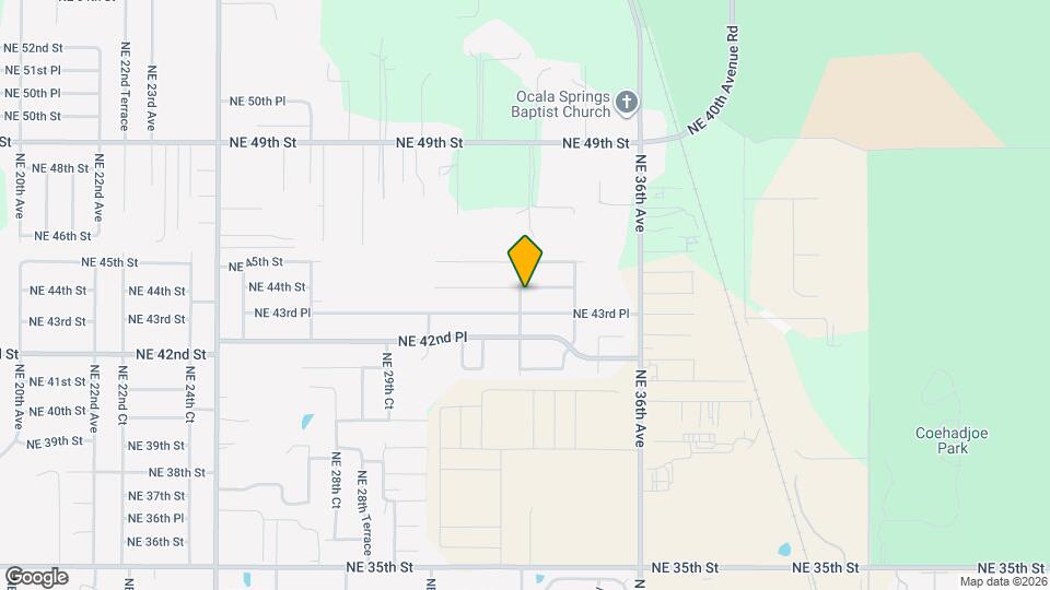 4395 NE 33rd Ave Map and Location Details