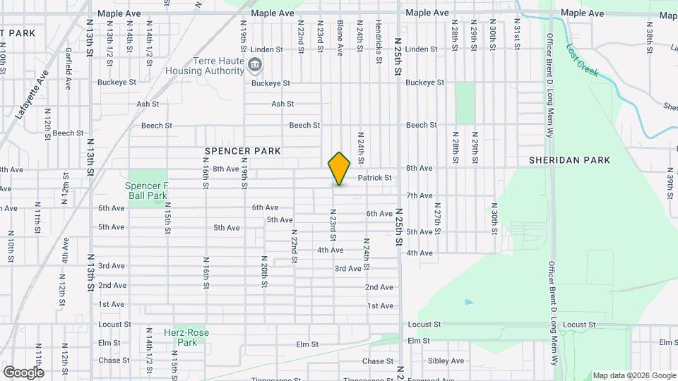 2316 7th Ave Map and Location Details