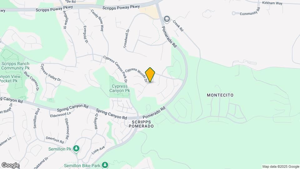 11373 Swan Canyon Rd Map and Location Details