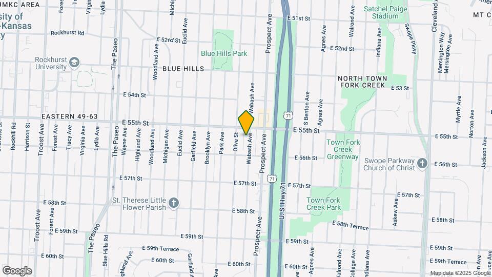 5518 Wabash Ave, Unit 5518 wabash Map and Location Details