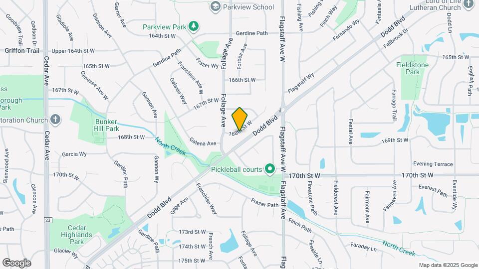 6680 168th St W Mapa y Detalles de la Ubicación