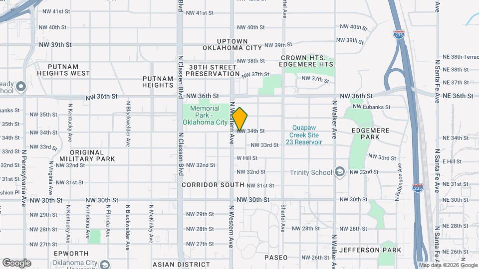 1010 NW 34th St Map and Location Details