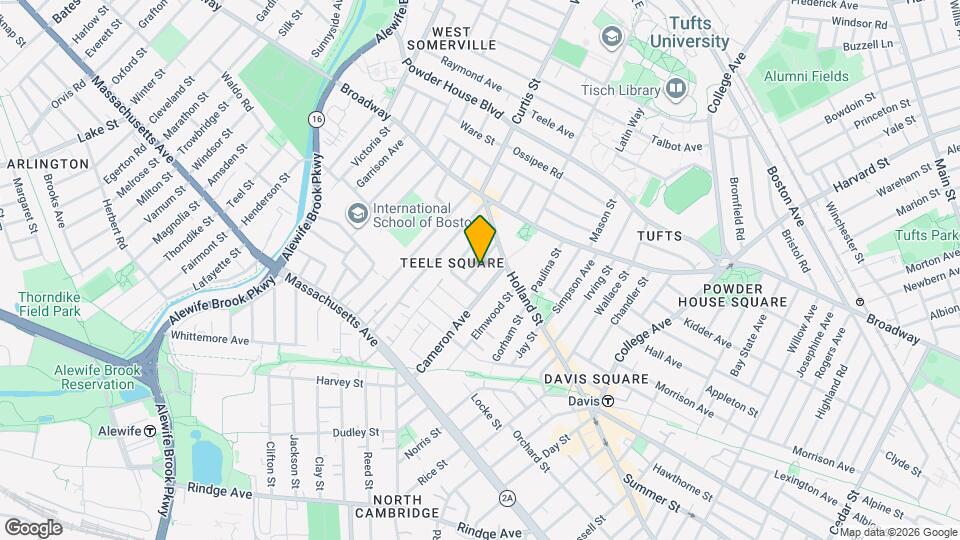 28 Claremon St, Unit 2 Map and Location Details