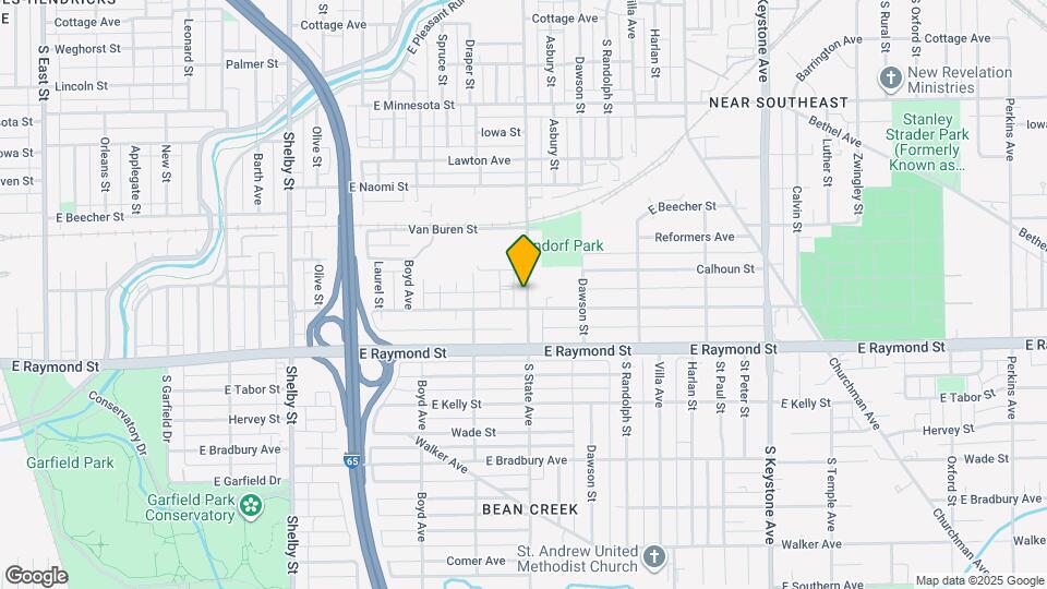 2026 S State Ave Map and Location Details