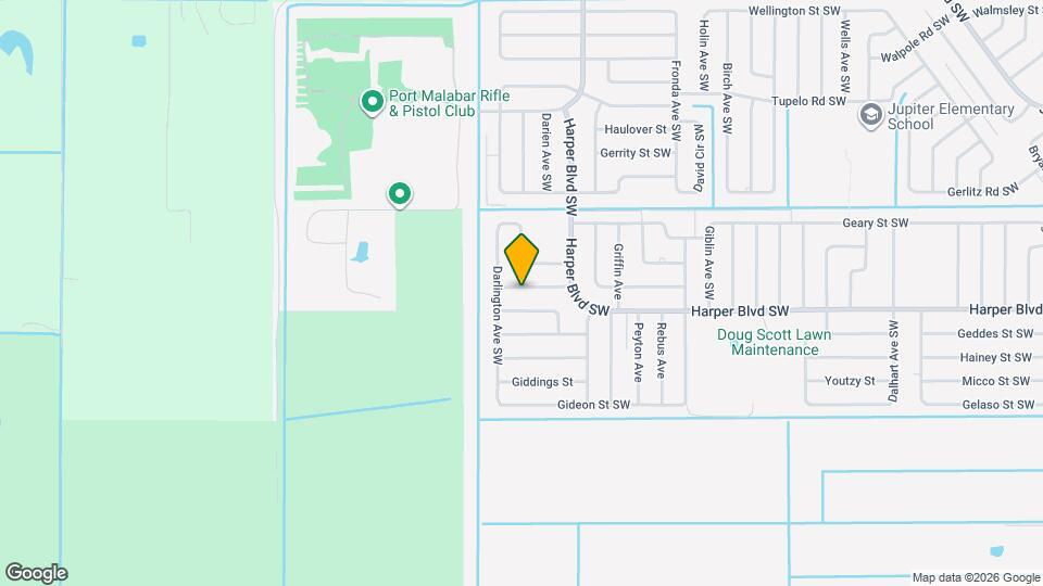 1370 Seabreeze St SW Map and Location Details