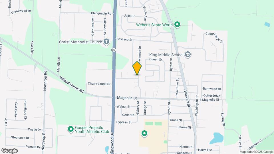 5881 Little Leaf Court Map and Location Details