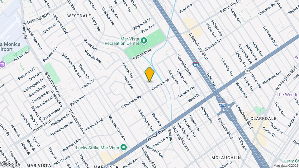 3540 McLaughlin Ave Mapa y Detalles de la Ubicación