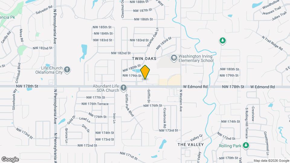17904 Scarlet Oak Ln Map and Location Details