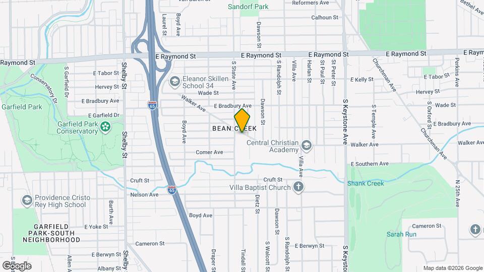 1655 Walker Ave Map and Location Details