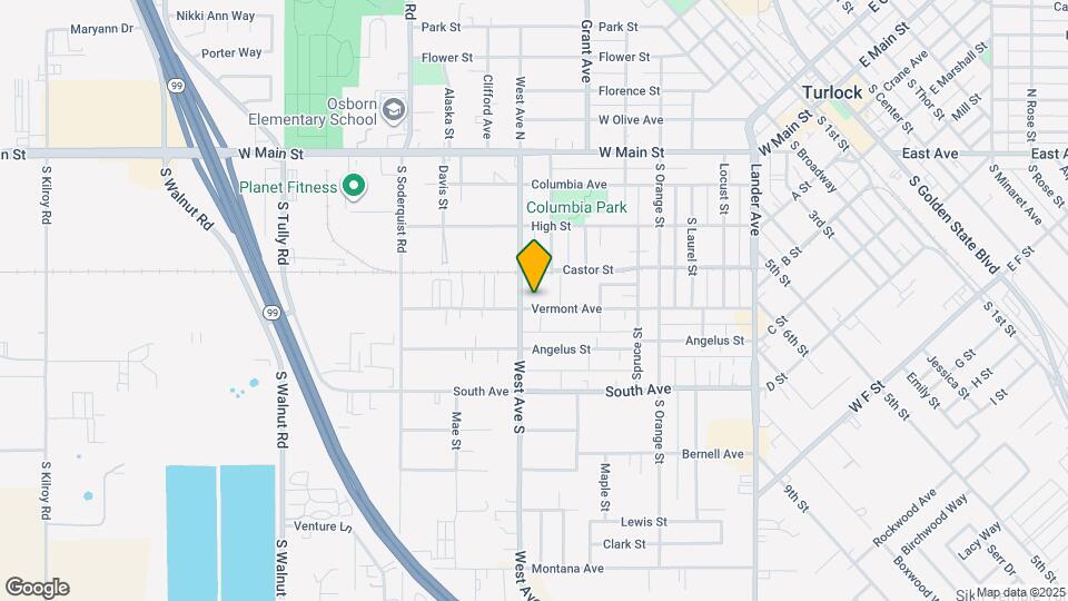 731 Vermont Ave Map and Location Details