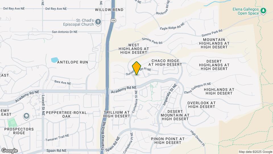 6411 Sage Point Ct NE Map and Location Details