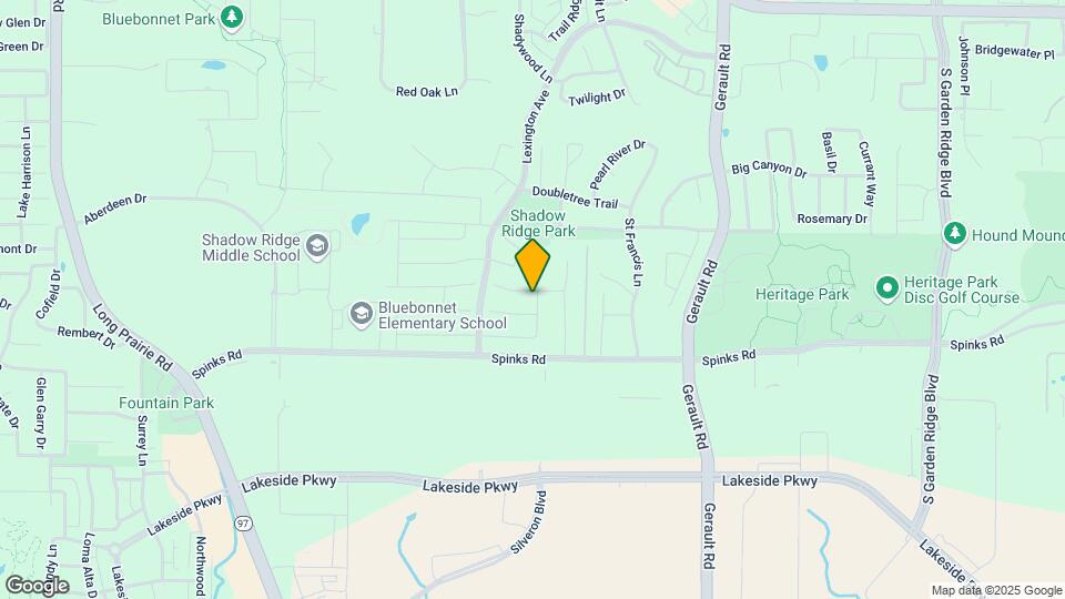 1601 Crabapple Ln Map and Location Details
