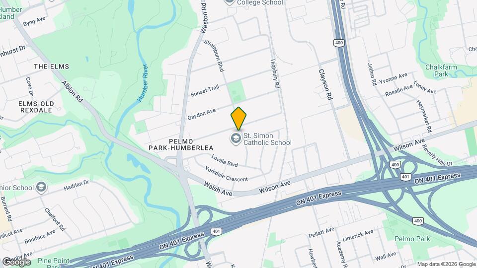 36 Strathburn Blvd Map and Location Details