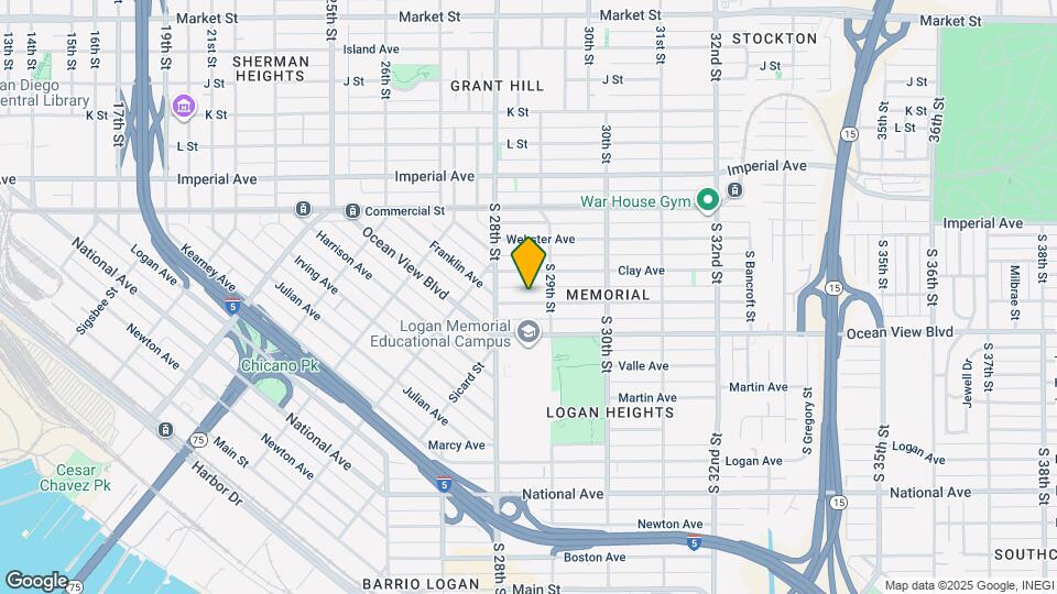 2856 Franklin Ave Map and Location Details