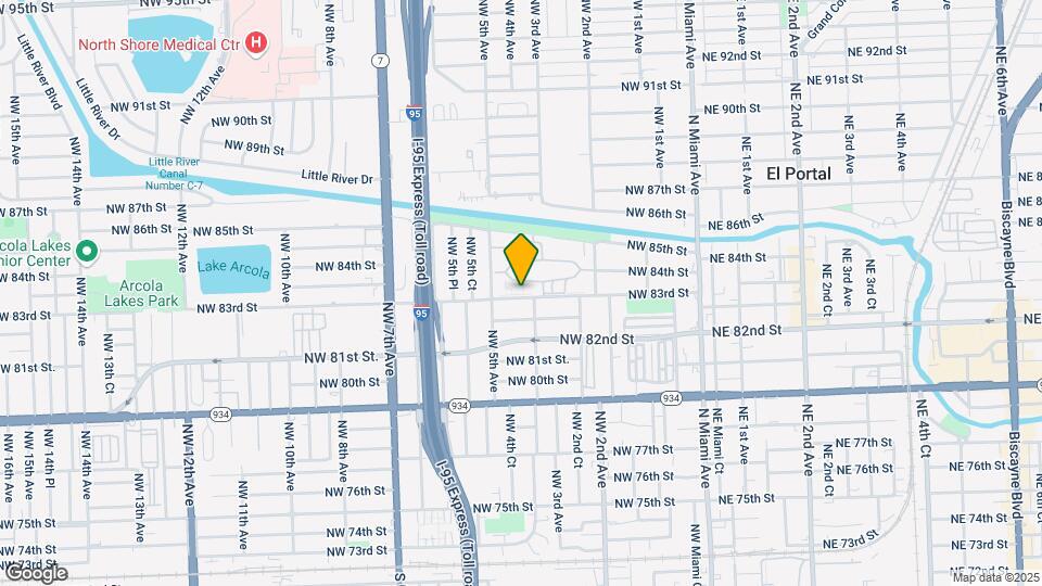 441 NW 83rd St Map and Location Details