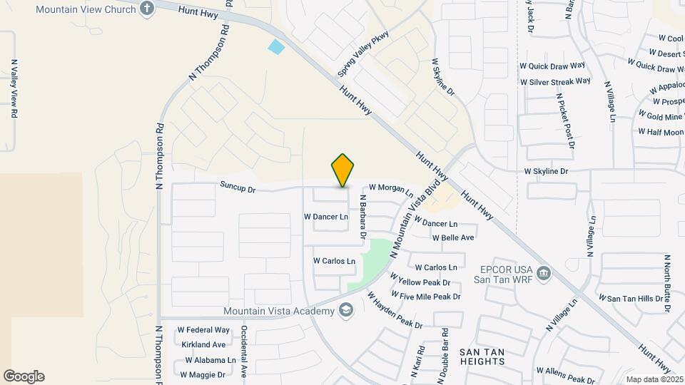 3715 W Morgan Ln Mapa y Detalles de la Ubicación
