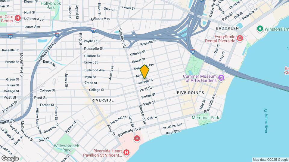 2305 College St Map and Location Details