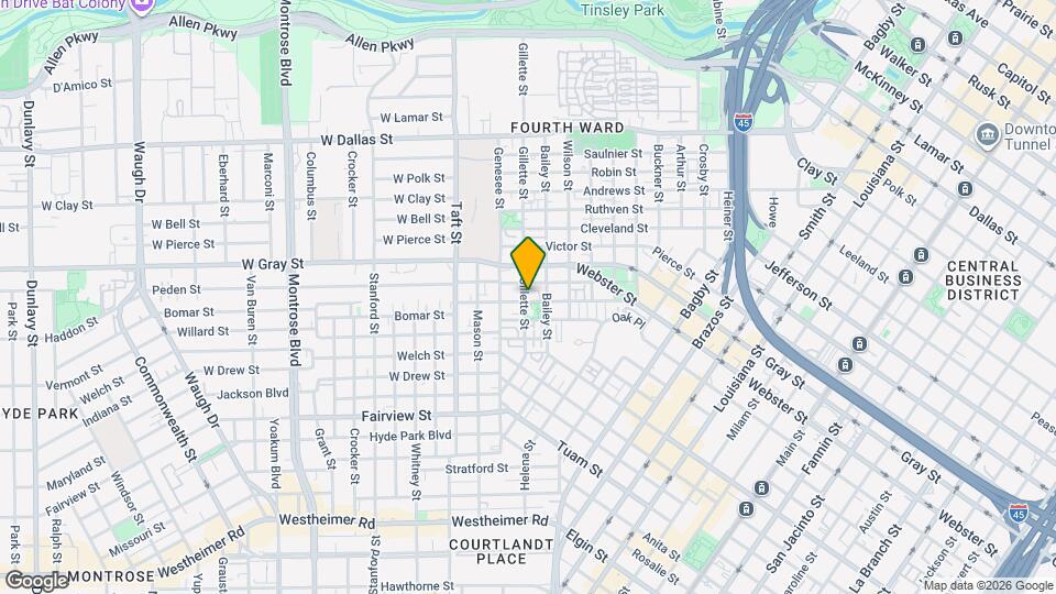 1813 Gillette St Map and Location Details