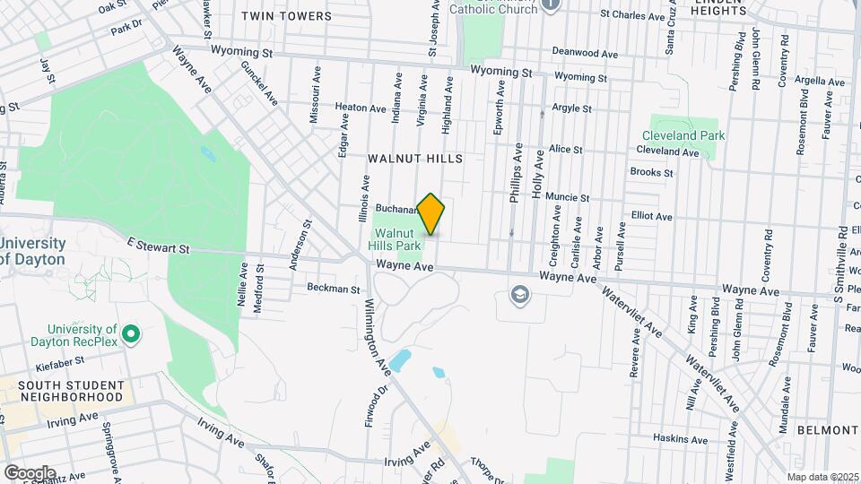 1401 Highland Ave Mapa y Detalles de la Ubicación