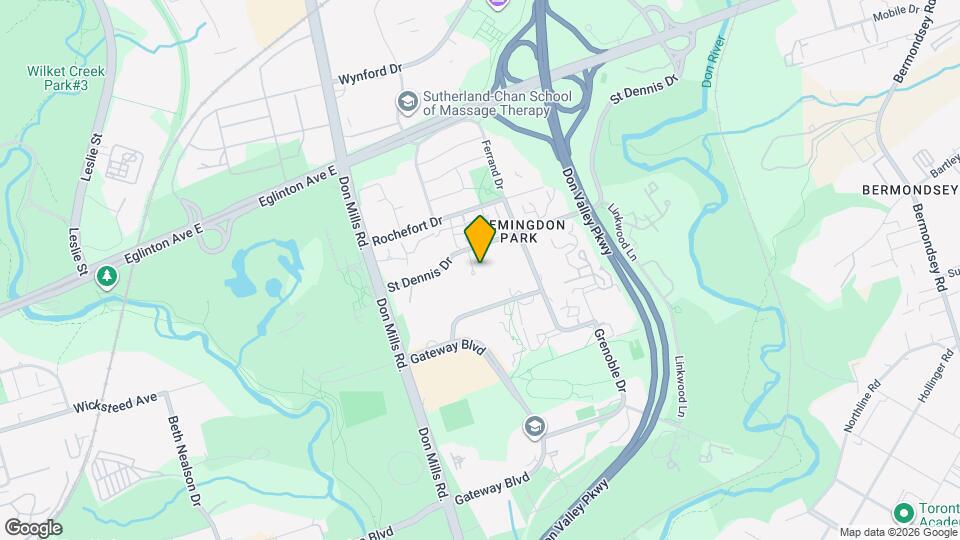 25 St Dennis Dr, Unit 514 Map and Location Details