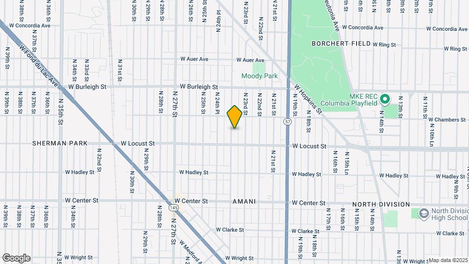 2934 N 24th St Mapa y Detalles de la Ubicación
