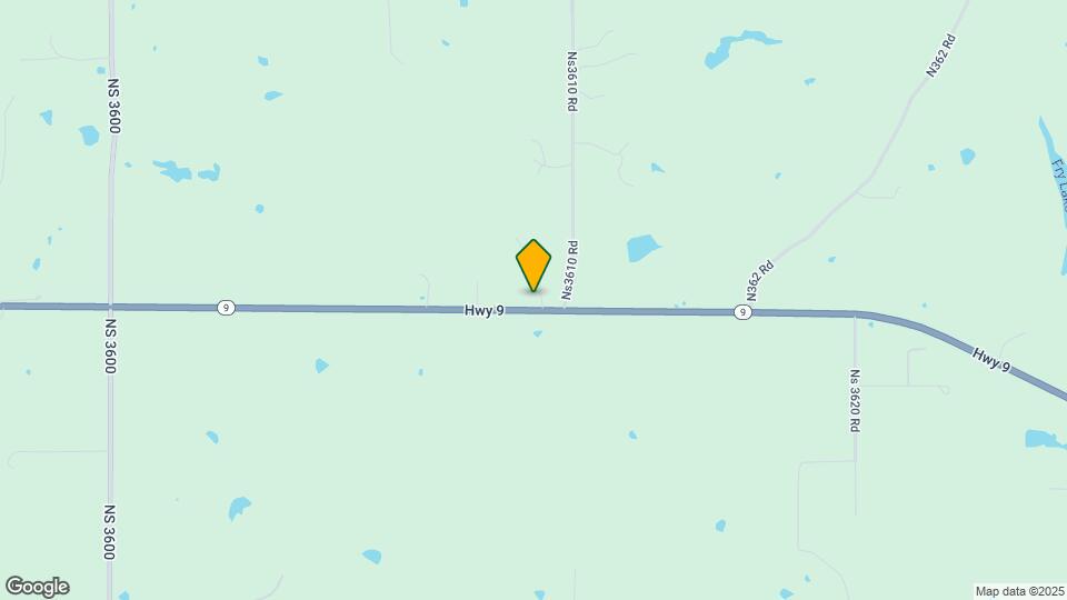 36091 OK-9 Map and Location Details