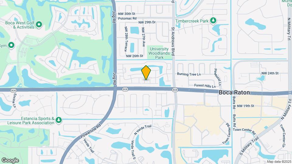20694 NW 27th Ave Map and Location Details