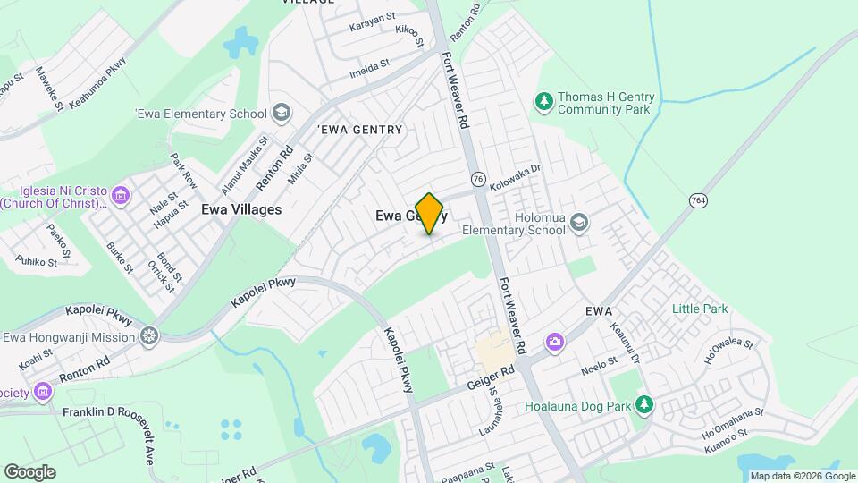 91-1020 Laaulu St Map and Location Details