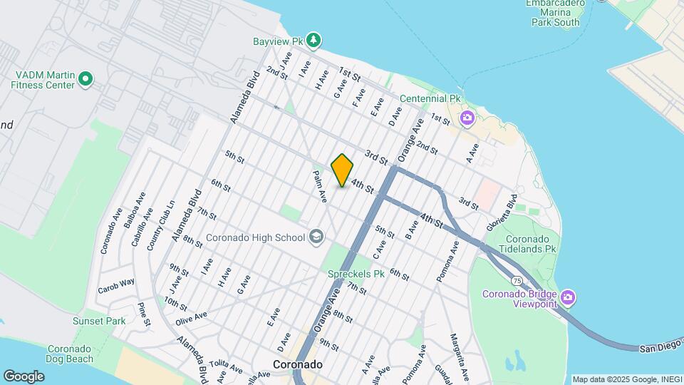 433 E Ave, Unit C Mapa y Detalles de la Ubicación