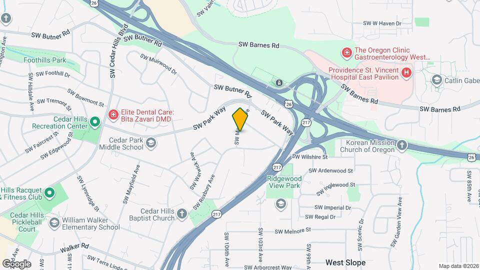 1788 SW Marlow Ave Map and Location Details