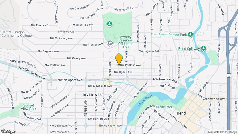 1528 NW 10th St Map and Location Details