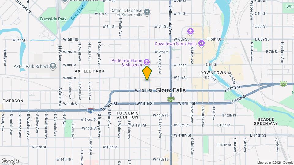 107 S Duluth Ave Map and Location Details