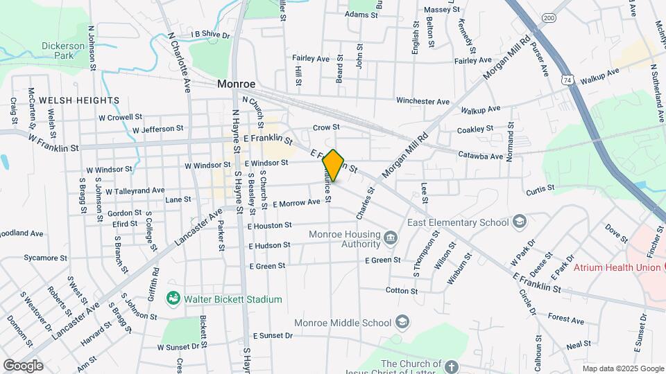 400 E Talleyrand Ave Mapa y Detalles de la Ubicación