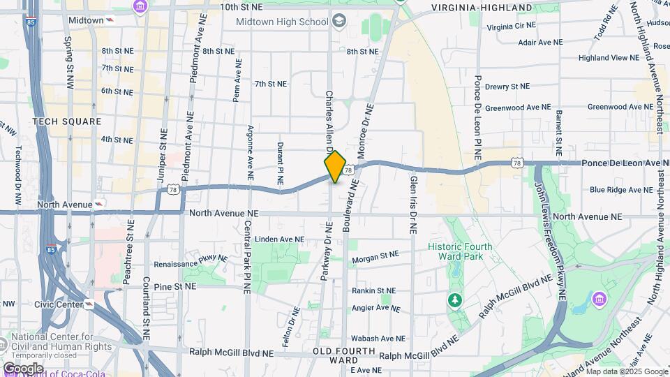 655 NE Parkway Dr Map and Location Details