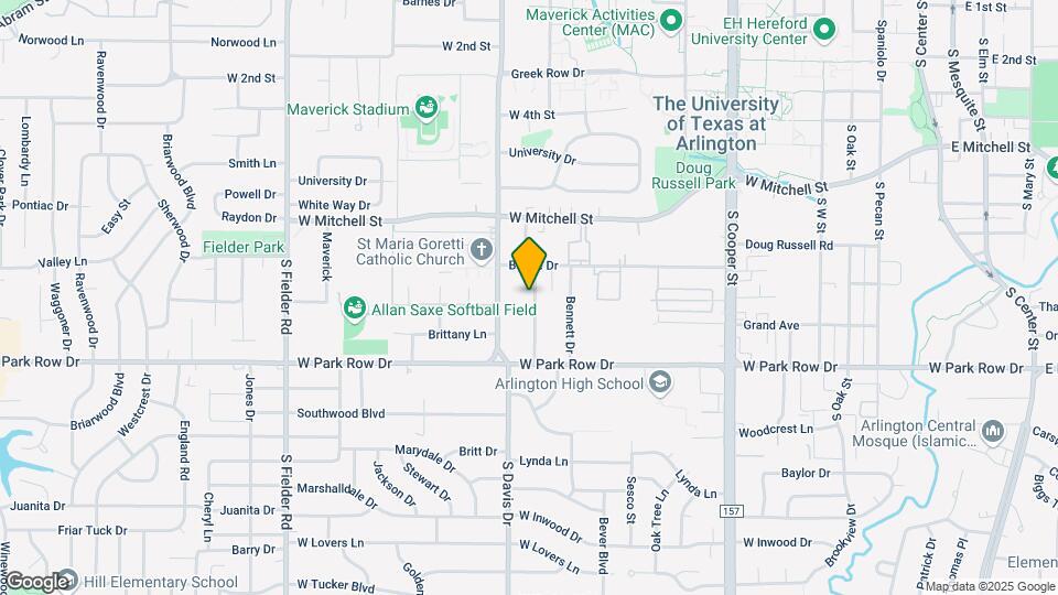 1310 Paxton Ave Map and Location Details