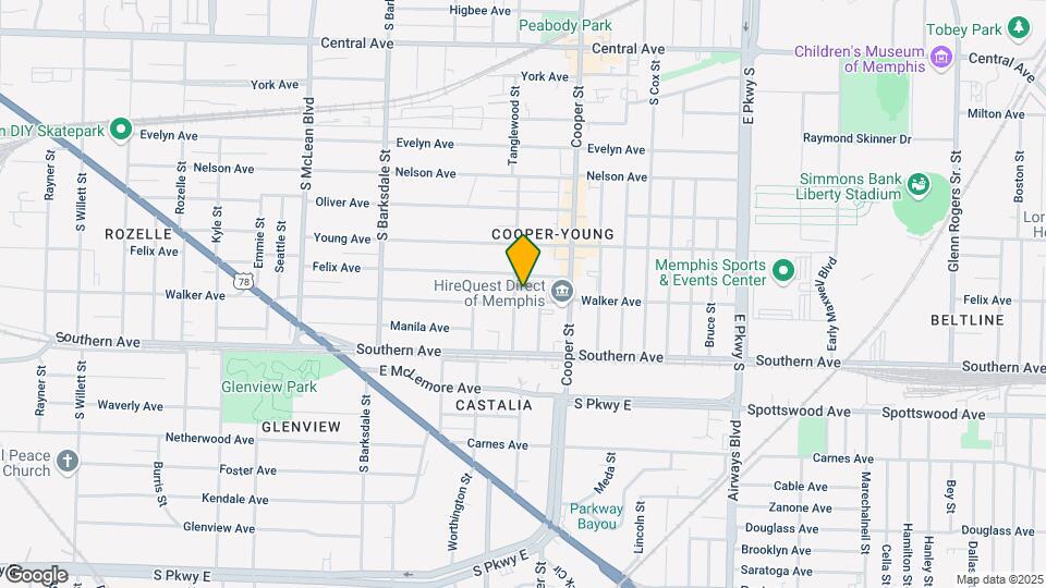 2078 Walker Ave Map and Location Details