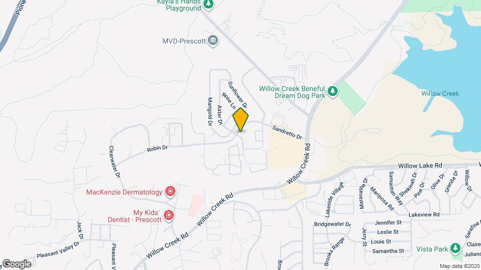 Willow Ridge Apartments Map and Location Details
