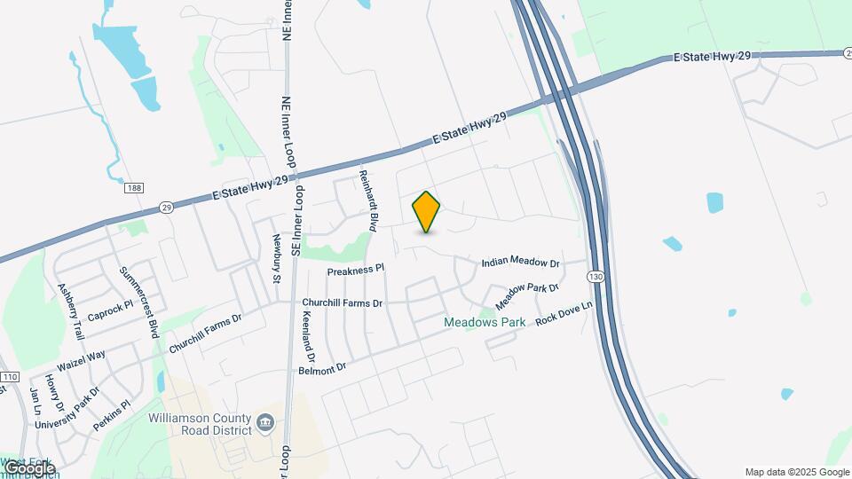838 Indian Meadow Dr Map and Location Details