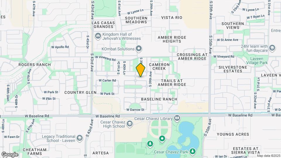 3930 W Carter Rd Map and Location Details