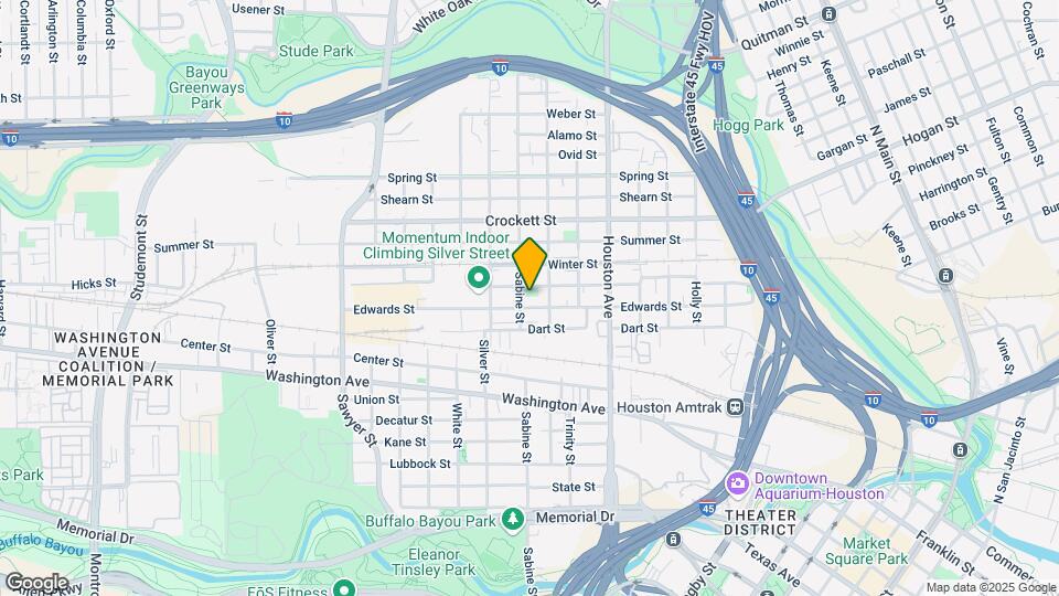 1414 Sabine St Map and Location Details