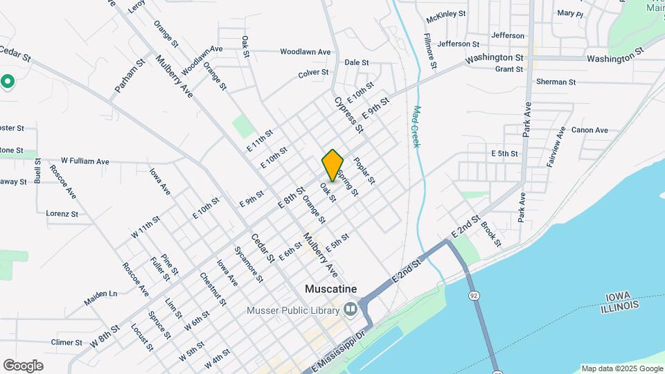 705 E 7th St Mapa y Detalles de la Ubicación