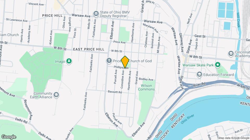 578 Considine Ave Map and Location Details