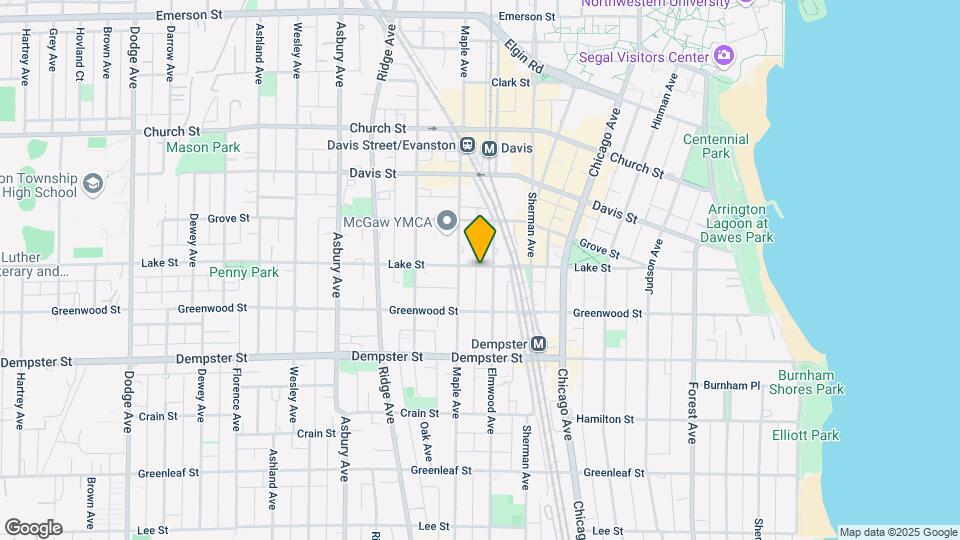 910 Lake St Map and Location Details