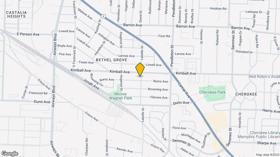 2644 Burns Ave Map and Location Details