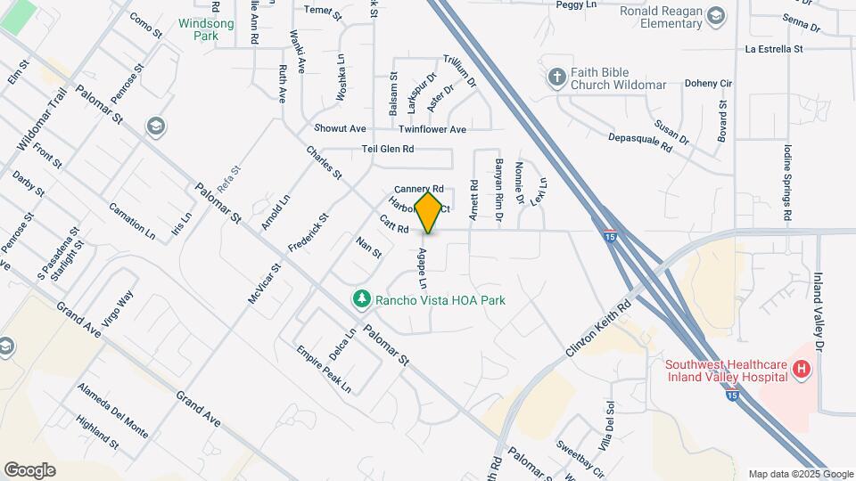 36034 Agape Ln Map and Location Details