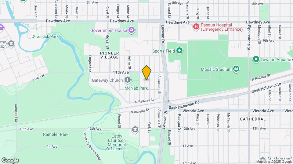 1844 York St Map and Location Details