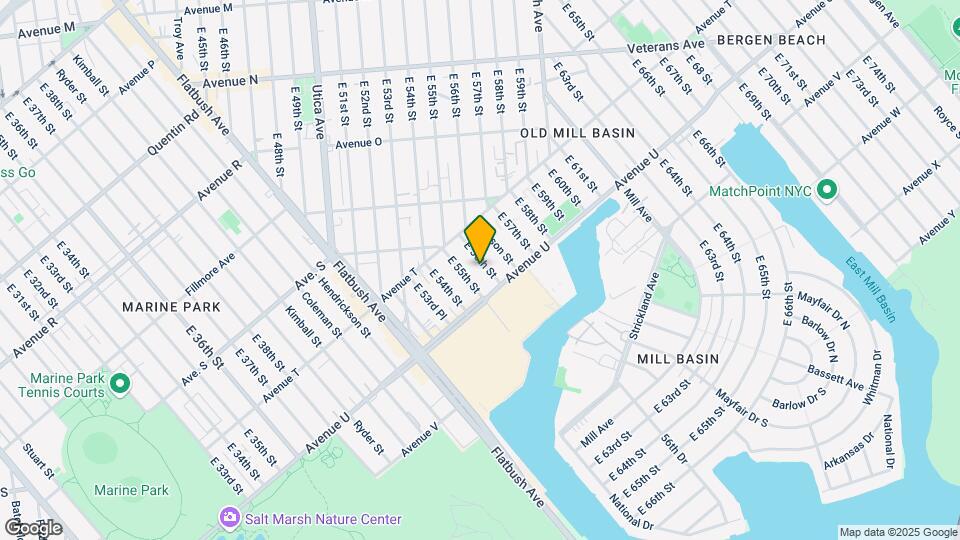 2054 E 56th St Map and Location Details