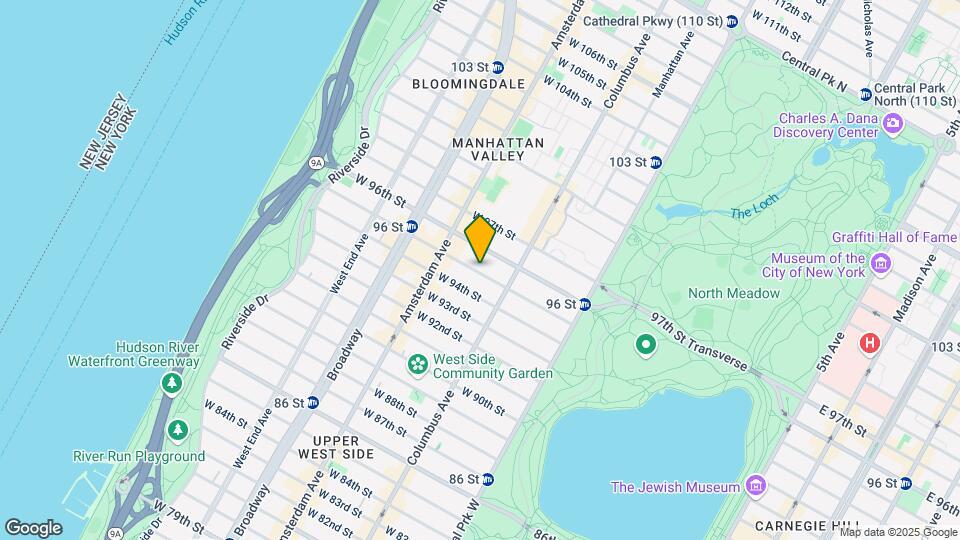 133 W 95th St Mapa y Detalles de la Ubicación